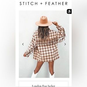 Stitch and Feather London Fog Jacket- Oversized Fit NWOT